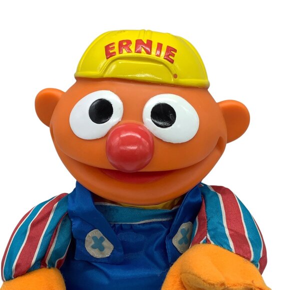 Vtg 1995 Tyco Tumbling Ernie Plush Doll 12” Sesame Street Toy Jim Henson - Picture 2 of 7